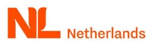 The netherlands embassy in Sweden - orange logo